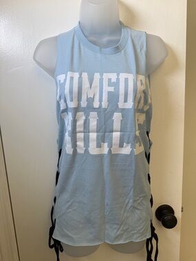 Women’s small (unisex sizing) gym tee or beach cover up